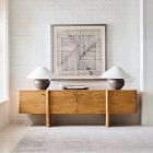 Otto Solid Wood Media Console (80"&ndash;96")