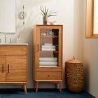 Mid-Century Bathroom Pharmacy Cabinet - Acorn