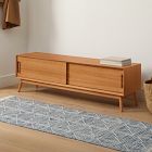 Mid-Century Storage Bench (42"&ndash;62")