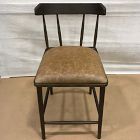 Open Box: Lombard Counter Stool (26.5") - Chaps Saddle, Vintage Ash