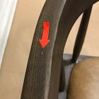 Open Box: Lombard Counter Stool (26.5") - Chaps Saddle, Vintage Ash