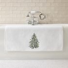 Tannenbaum Embroidered Bath Mat