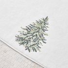 Tannenbaum Embroidered Bath Mat