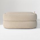 Lumi Upholstered Oval Storage Ottoman
