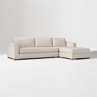 Nassau High Back 3-Piece Ottoman Sectional (122")