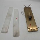 Open Box: Hugo Alabaster Sconce (20") - Antique Brass