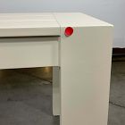 Open Box: Telluride Aluminum Outdoor Dining Bench (66") - Seashore