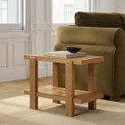 Fredrick Burl Inlay Top Side Table (28")