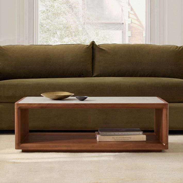 Nary Marble Coffee Table (48