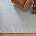 Dot Border Wool Rug