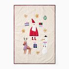 Santa &amp; Friends Baby Quilt