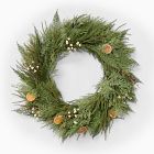 Faux Winter Citrus Wreath
