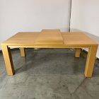 Open Box: Cutler Extendable Dining Table (72"-92") - Oak Veneer Blonde