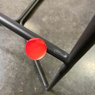 Open Box: Slope Leather Bar Stool (30"H) - Saddle Leather Nut, Charcoal