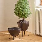 Micke Garden Metal Planter on Stand