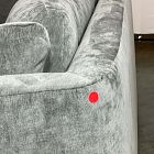 Open Box: Loring Sofa (86") - Performance Distressed Velvet Pewter