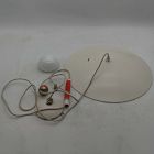 Open Box: Piero Pendant (20") - Eggshell, Antique Brass