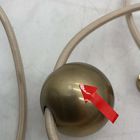Open Box: Piero Pendant (20") - Eggshell, Antique Brass
