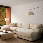 Dalton 2-Piece Chaise Sectional (111"&ndash;121")