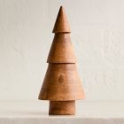 Stacked Wood Trees