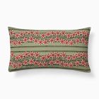 Pop Botanical Stripe Pillow Cover