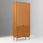 Mid-Century Glass Cabinet (35")
