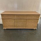 Open Box: Aggie Cerused Buffet (61"W) - Warm Cerused