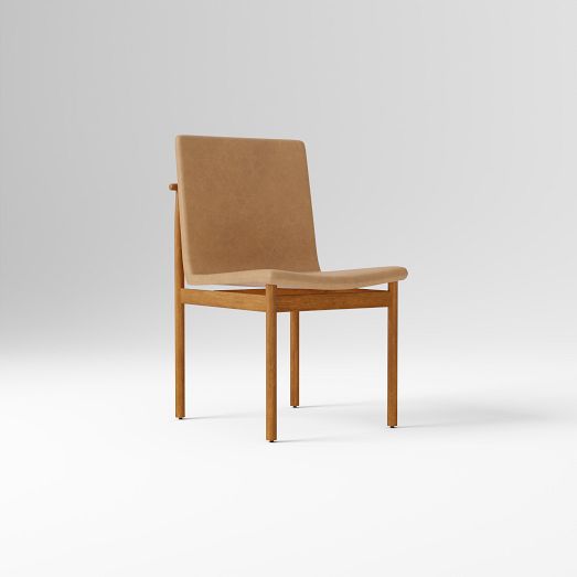 【美品】West Elm ウエストエルム ダイニングチェア二脚セット 北欧 Framework Leather Dining Chair Set of 2 | West Elm