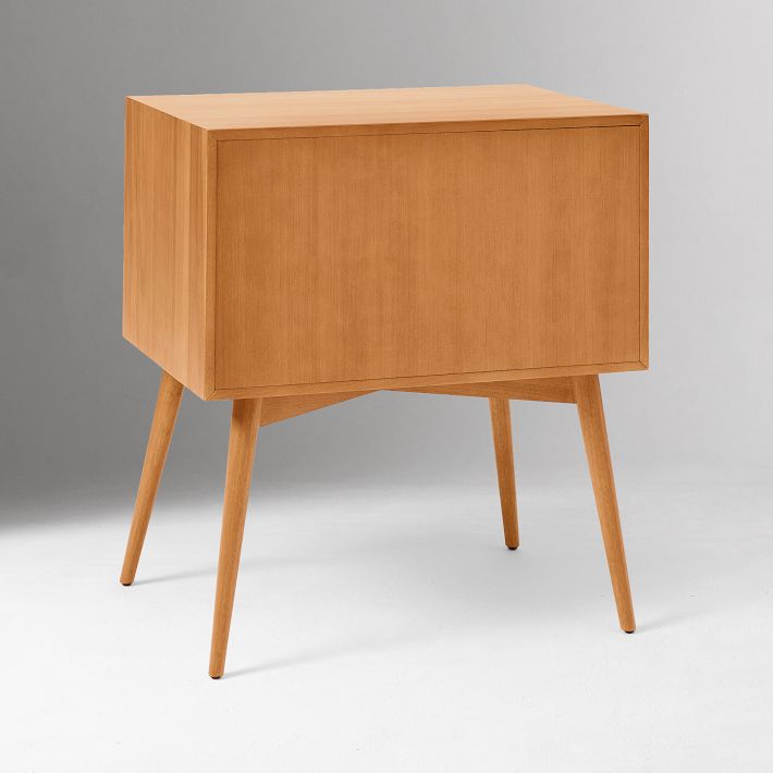 Mid-Century Wide Nightstand (25