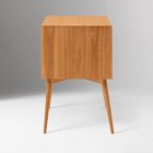 Mid-Century Wide Nightstand (25")