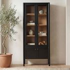 Emman Tall Glass Cabinet (86")