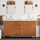 Parker Double Bathroom Vanity (63")