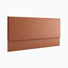 Simple Upholstered Wall Mounted Headboard - Leather