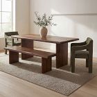 Margaret Solid Wood Live Edge Dining Bench