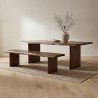 Margaret Solid Wood Live Edge Dining Bench
