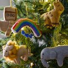 Felt Noah's Ark Ornaments (Set of 10)