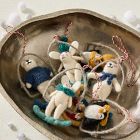Polar Pals Ski Lift Ornaments (Set of 6)