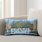 Nicole Cicak Menorah Lighting Pillow Cover