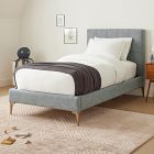 Emmett Tufted Bed - Metal Legs