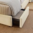 Freya Flange Low Profile Bed with Storage Option