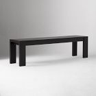 Open Box: Telluride Aluminum Outdoor Dining Bench (66") - Dark Bronze