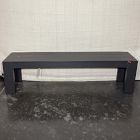 Open Box: Telluride Aluminum Outdoor Dining Bench (66") - Dark Bronze