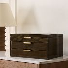 Open Box: Julieta Wood Jewelry Box, Grand (7.5"H) - Green