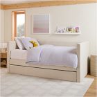 Carter Upholstered Square Daybed w/ Trundle