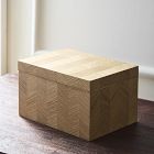 Georgia Graphic Wood Jewelry Box