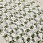 Square Ribbed Bath Runner