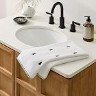 Embroidered Tree Hand Towel