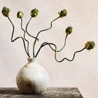 Faux Snake Ball Allium Stem