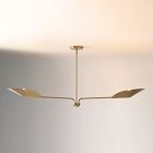 Laughton 2-Light Chandelier (54")