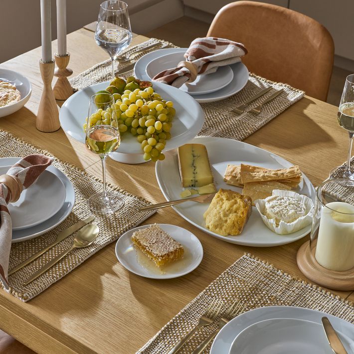 Organic Porcelain Serving Platters | West Elm